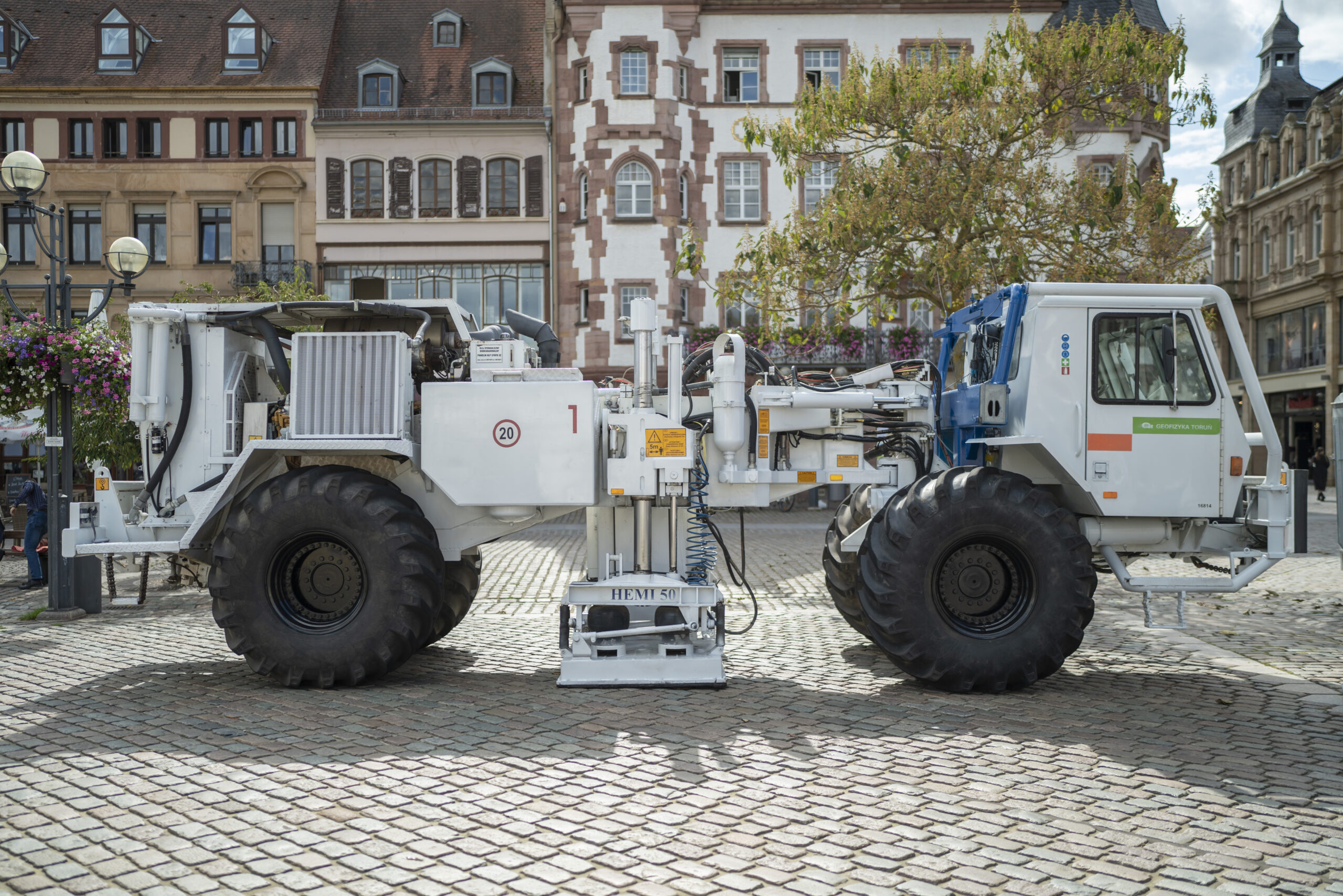 Vibrotruck Messung (Vorderpfalz)