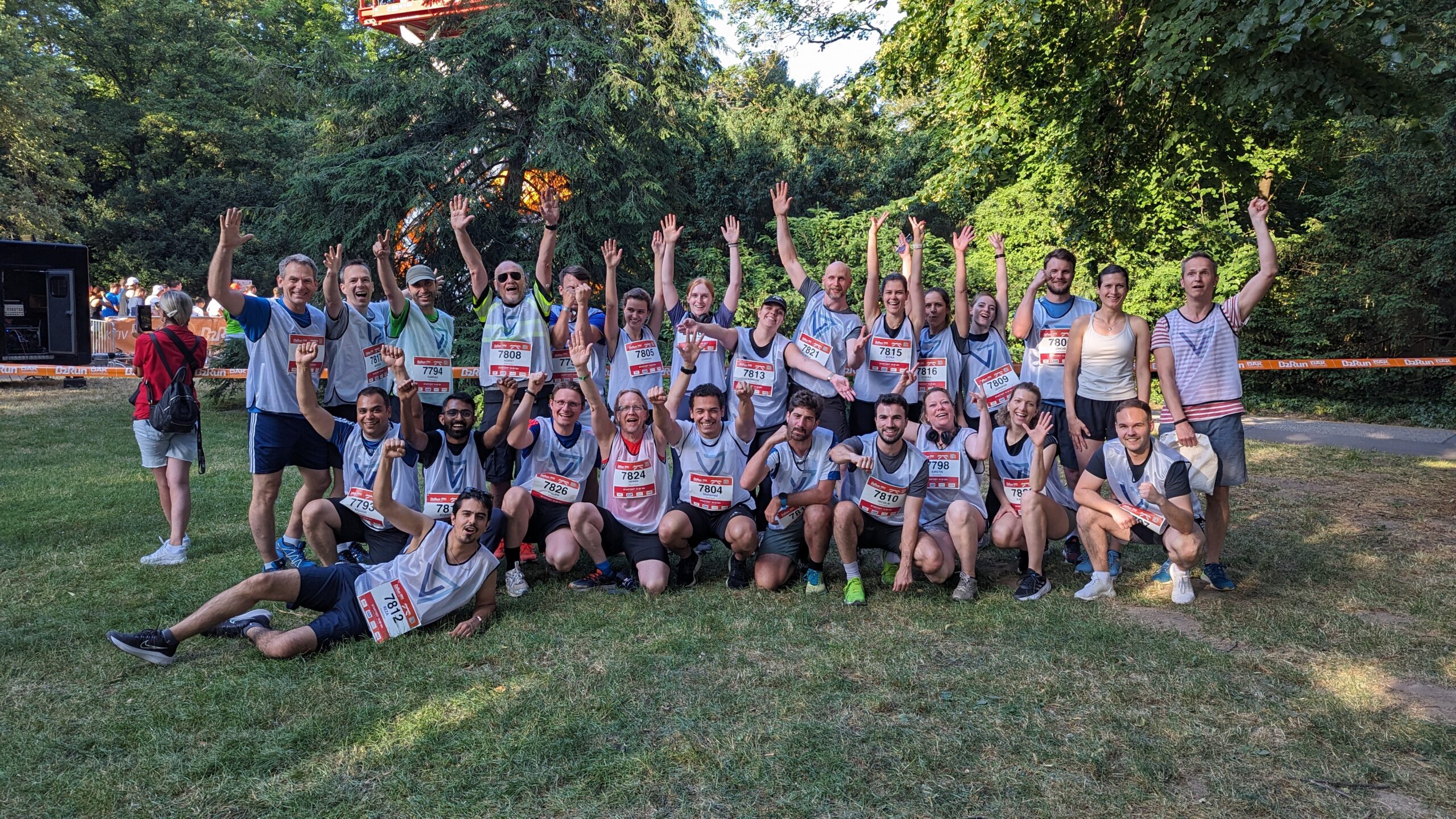 Unser Team beim Firmenlauf